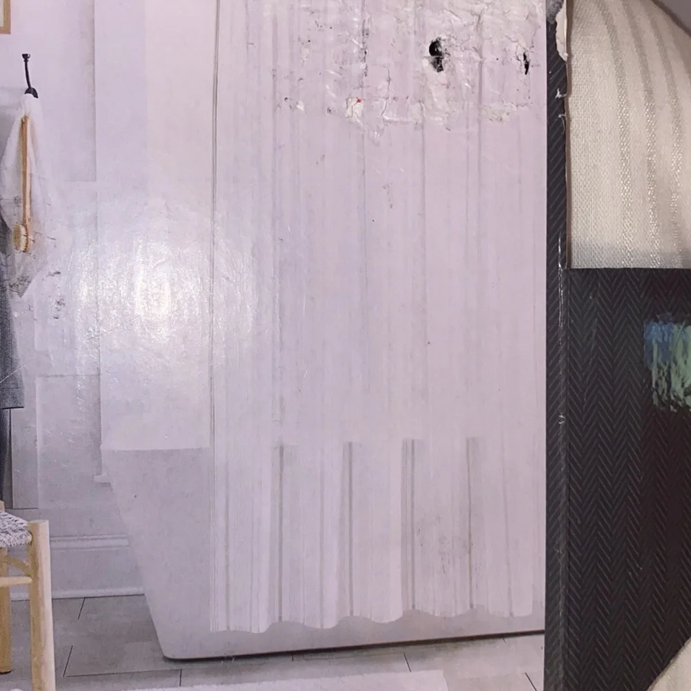 White Shower Curtain